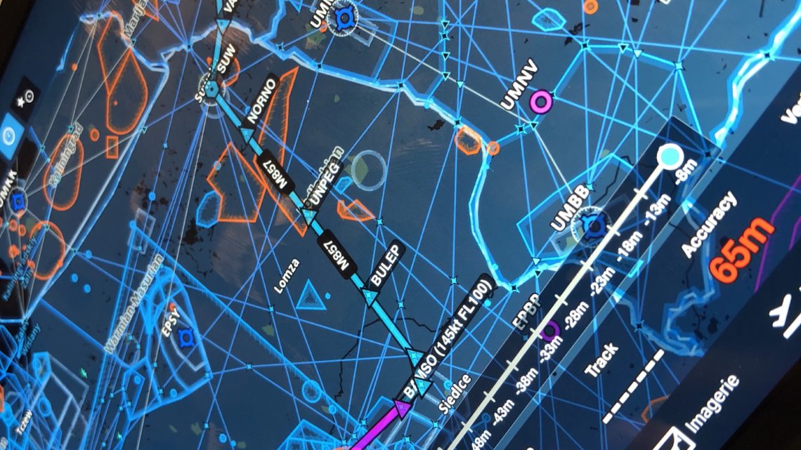 Préparation de la navigation pour Kaunas et Tallinn